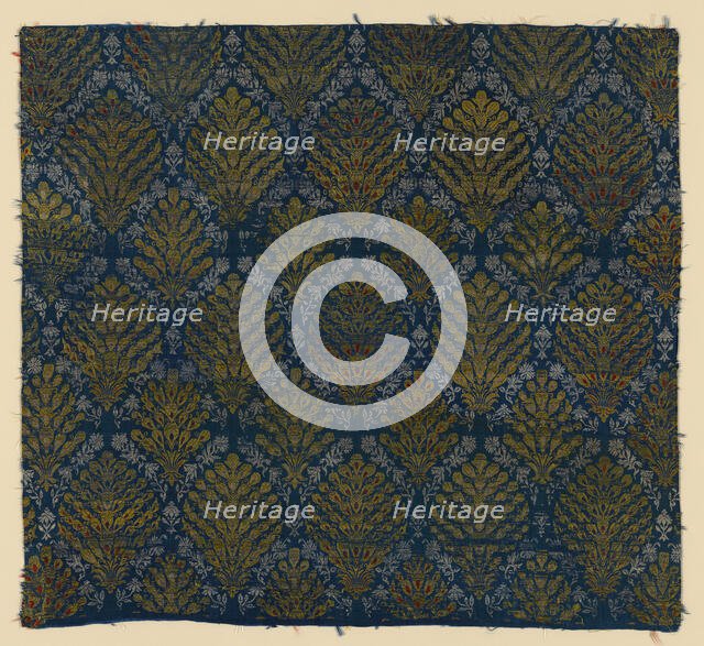 Panel (Dress Fabric), Iran, 18th/19th century. Creator: Unknown.