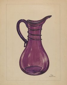 Cruet, c. 1936. Creator: John Tarantino.