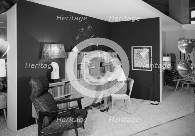 Ludwig Baumann, Grand Central Palace Exhibit, 1951. Creators: Gottscho-Schleisner, Inc, Ludwig Baumann.