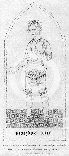 King Richard III, (1452-1485). Artist: Unknown