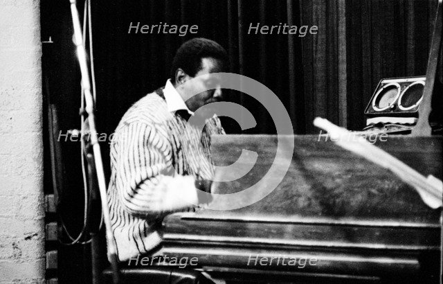 George Cables, Bass Clef, Hoxton Square, London, September 1989. Artist: Brian O'Connor.