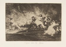 Plate 41 from 'The Disasters of War' (Los Desastres de La Guerra): 'They ..., 1810 (published 1863). Creator: Francisco Goya.