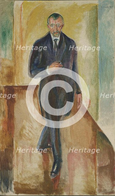 Thorvald Lochen, 1918. Creator: Edvard Munch.