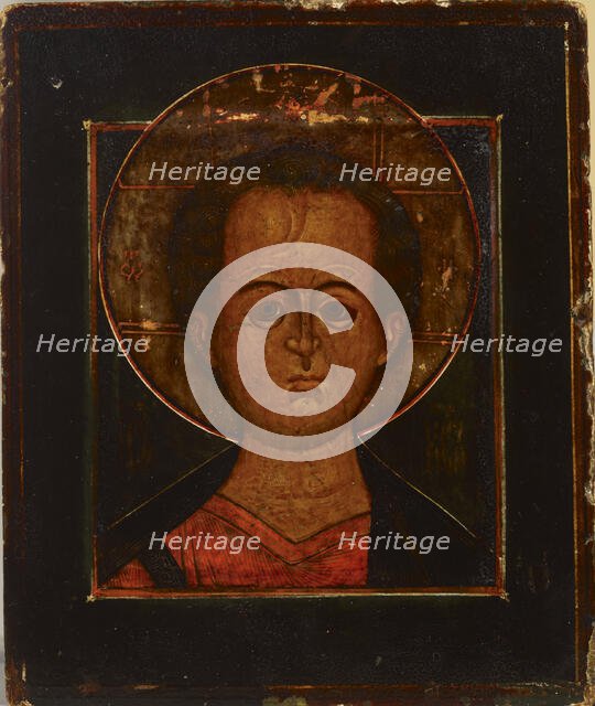 Jesus Emanuel, Russian icon, 1850-1899. Creator: Unknown.