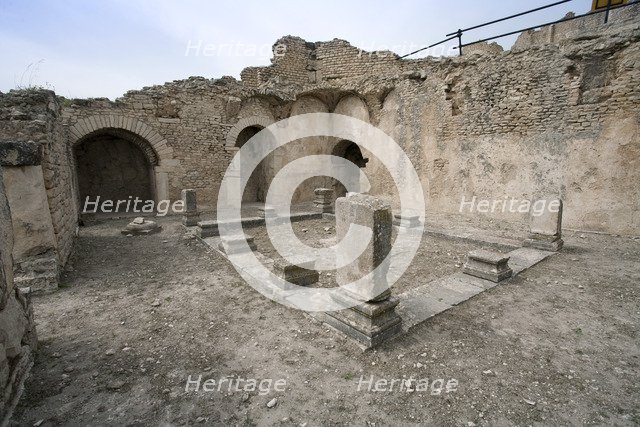 The House of Dionysus and Ulysses, Dougga (Thugga), Tunisia. Artist: Samuel Magal
