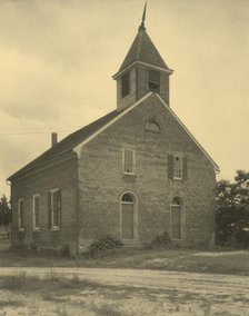 Union Church on hill, Falmouth, between 1925 and 1929. Creator: Frances Benjamin Johnston.