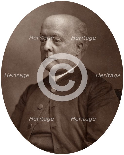 Rev Sir Frederick A Gore Ouseley, Bart, Professor of Music at the University of Oxford, 1883.Artist: Lock & Whitfield