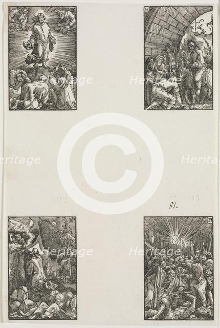 The Fall and Redemption of Man, c. 1515. Creator: Albrecht Altdorfer (German, c. 1480-1538).