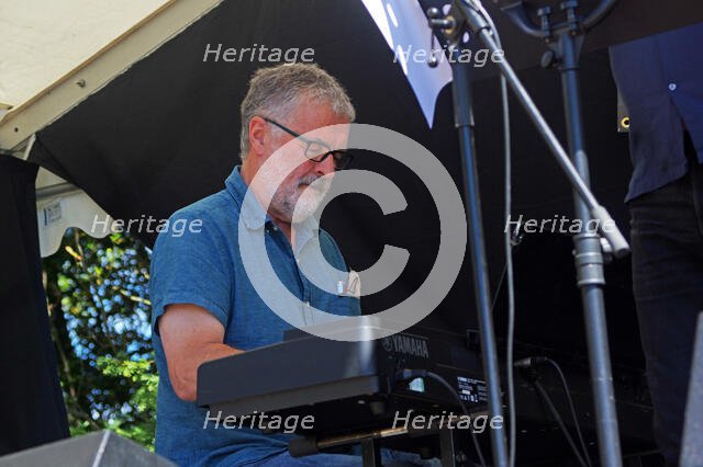 John Donaldson, Hexagonal, Battle Jazz Weekend, Battle, East Sussex, 24 July 2022. Creator: Brian O'Connor.