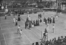 'A Badminton Tournament at the Crystal Palace', 1902, (1903). Artist: Russell & Sons.