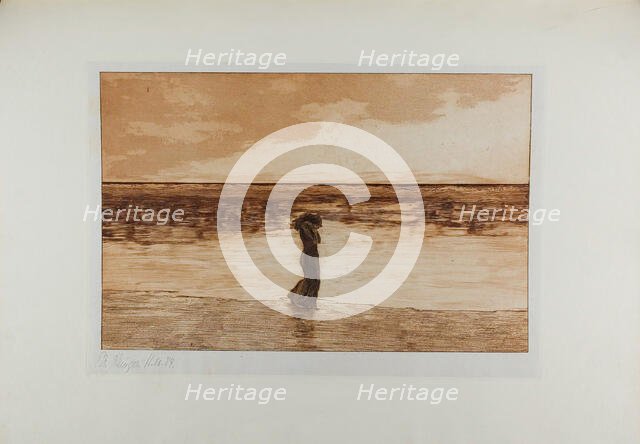 Abandoned, plate five from A Life, 1884. Creator: Max Klinger.