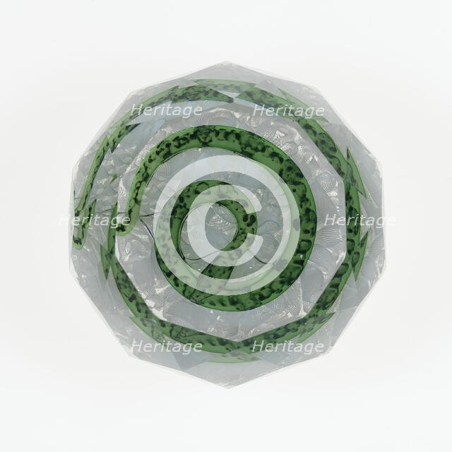 Paperweight, France, c. 1845-60. Creator: Saint-Louis Glassworks.