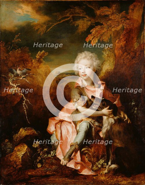 Portrait of a Boy in Fancy Dress, about 1710-1714. Creator: Nicolas de Largilliere.