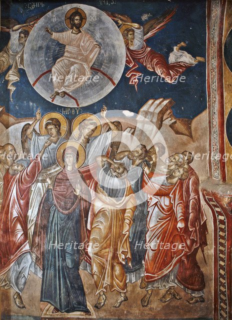 The Resurrection, 14th century. Artist: Master Gerasime (active 14th century)