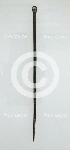 Hairpin, Frankish, 7th century. Creator: Unknown.