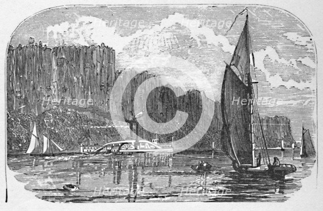 'The Palisades', 1883. Artist: Unknown.