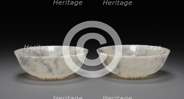 Pair of Bowls, 1736-1795. Creator: Unknown.