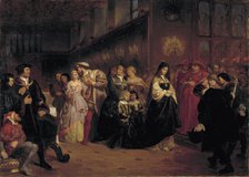 The Courtship of Anne Boleyn, 1846. Creator: Emanuel Gottlieb Leutze.