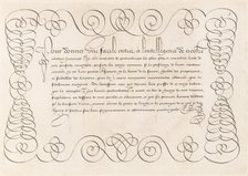 La Technographie. La Rizographie. La Caligraphie, 1599. Creator: Simon Wynhoutsz Frisius.