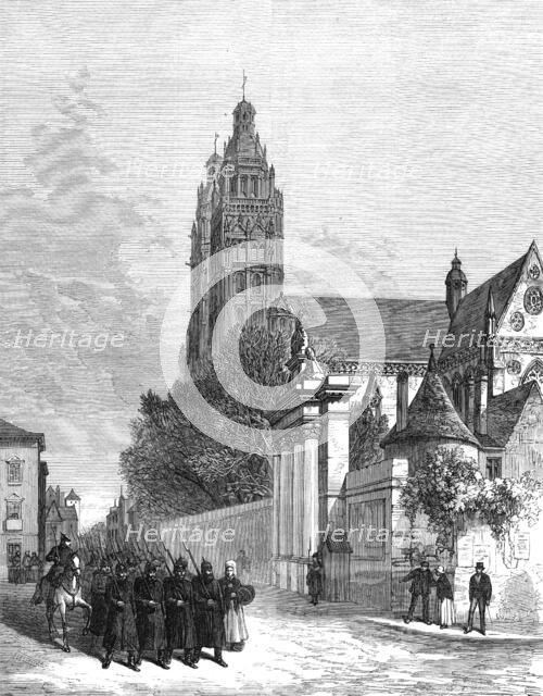 The Cathedral, Tours, 1871. Creator: Unknown.