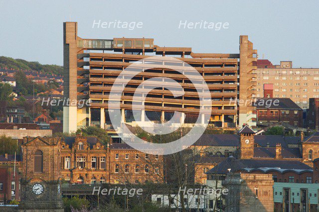 Trinity Square car park, Gateshead, Tyne and Wear, 2010. Artist: Alun Bull.