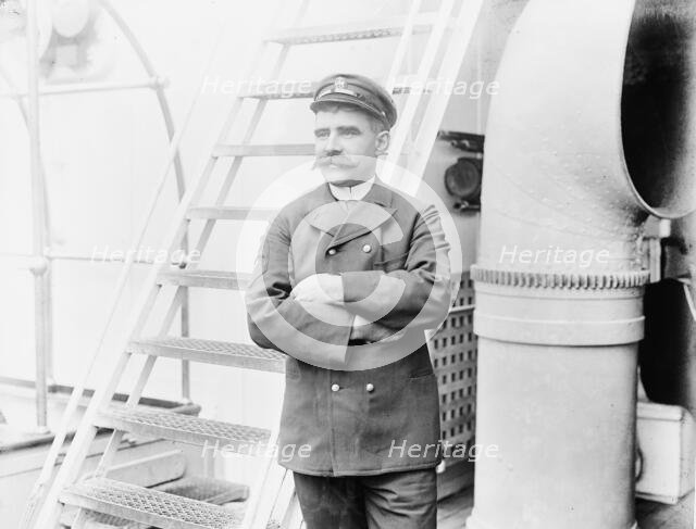 U.S.S. Chicago, chief master at arms, between 1890 and 1901. Creator: Unknown.