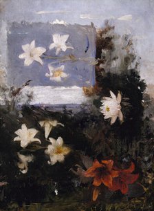 Flower Studies, ca. 1886. Creator: Abbott Handerson Thayer.