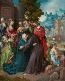 Christ Taking Leave of his Mother, c.1515-c.1520. Creator: Cornelius Engebrechtsz.