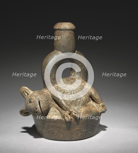 Vessel with Peccary, 500-200 BC. Creator: Unknown.
