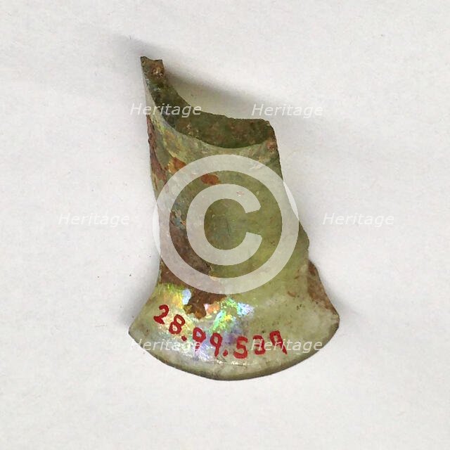 Fragment, European or Middle Eastern, ca. 1150-ca. 1250. Creator: Unknown.