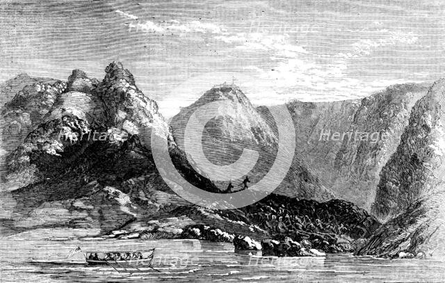 Barren Island, in the Bay of Bengal, 1858. Creator: Unknown.
