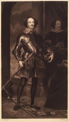 An Italian Nobleman, Member of the Lomellini Family, (c1620s), c1890s. Creator: William Brassey Hole.