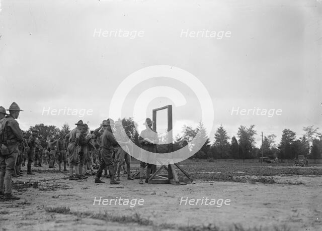 Camp, 1917 or 1918. Creator: Harris & Ewing.