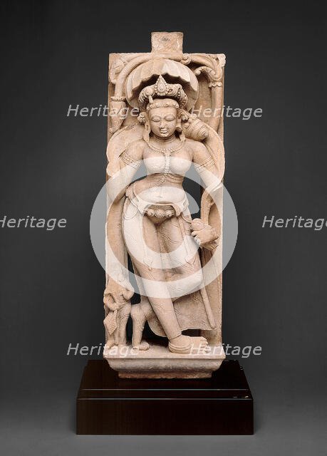 Celestial Beauty (Apsara), 8th century. Creator: Unknown.