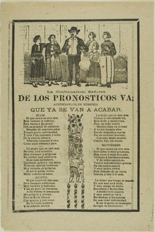 The Continuation, Sirs, of the Forecasts, 1902. Creator: José Guadalupe Posada.