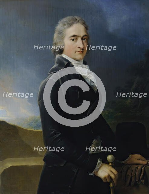 Bernhard von Tschoffen (d. 1802), 1795. Creator: Heinrich Friedrich Füger.