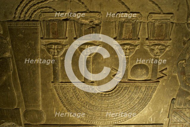 Hathor Temple, Dendera, Egypt.  Creator: Unknown.