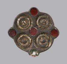 Whorl-Shaped Brooch, Frankish, 6th century. Creator: Unknown.