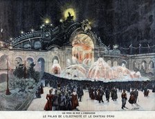 Palais de l'Électricité. Exposition universelle de 1900, 1900. Creator: Méaulle, Fortuné (1844-1916).