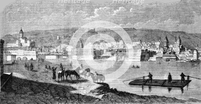 'Tiflis; Head Quarters of Prince Woronzoff, General-in-Chief of the Russian Forces in Asia', 1854. Creator: Unknown.