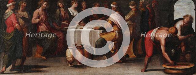 The Wedding Feast at Cana, c1610. Creator: Balducci, Giovanni (1560-1631).