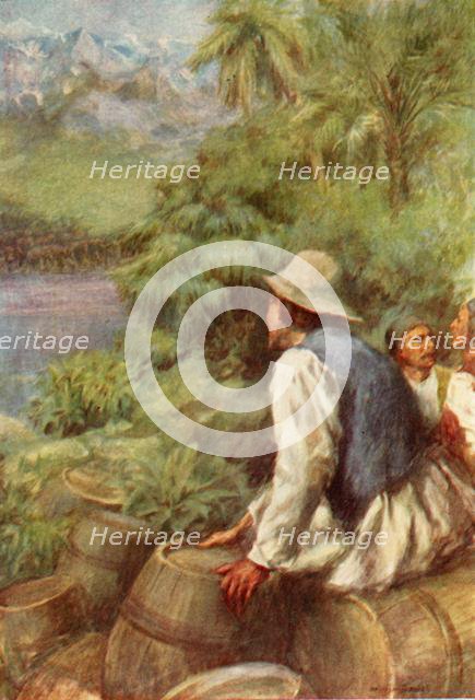 'The elephants came as was expected', 1917. Creator: Unknown.