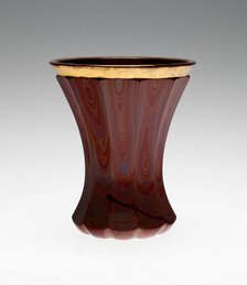 Lithyalin Beaker, Bohemia, c. 1830. Creator: Friedrich Egerman.