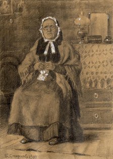 Grandmother from Krasnoyarsk, 1904. Creator: Boris Vasilievich Smirnov.