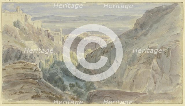 Cuenca, 1850. Creator: Karl Peter Burnitz.