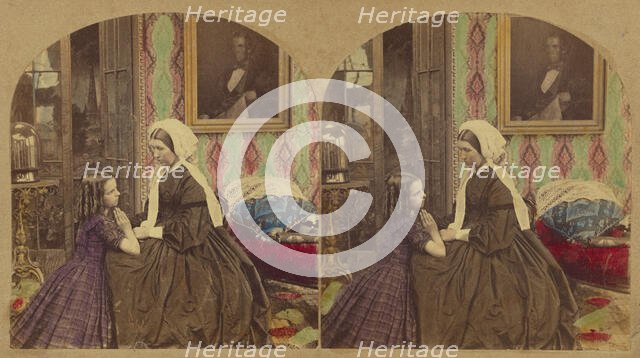 Our Father Which Art in Heaven, about 1865. Creator: London Stereoscopic & Photographic Co.