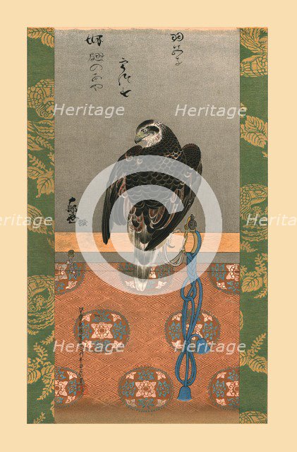 Falcon, c1790, (1886).  Artist: Wilhelm Greve.