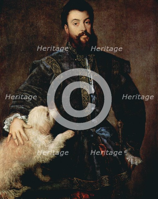 'Portrait of Federico II Gonzaga, Duke of Mantua', (1500-1540), c1525.  Artist: Titian