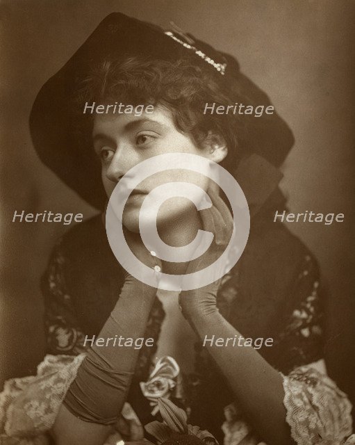 Winifred Emery, British actress, 1883. Artist: Unknown