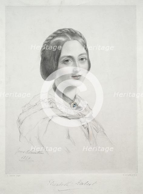 Lady Elizabeth Herbert. Creator: Richard James Lane (British, 1800-1872).